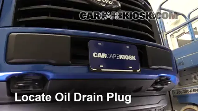2016 Ford F-150 XLT 5.0L V8 FlexFuel Crew Cab Pickup Huile Changer l'huile et le filtre à huile
